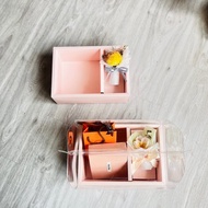 自己動手最有心意 DIY禮盒 母親節禮盒材料包 贈送擴香花束