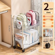 YEYA Kệ sách PET có bánh xe di chuyển dễ dàng và lưu trữ