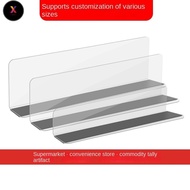 FS Wholesale Supermarket Classification PVC Baffle Magnetic Convenience Store Separator Commodity Sh