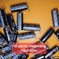 10 Genuine Capacitors 15uf 400v