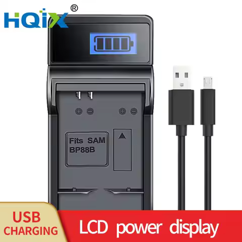 HQIX for Samsung MV900F MV900 Camera BP-88B battery charger