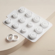 Silicone Oura Ring 4 Kích thước bộ dụng cụ chống trầy xước silicon phù hợp cho phòng tập thể dục và