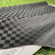 3D CHESS PATTERN LEATHER - 3D SBTECH CHESS SKIN SIZE 45 x 90 CM THICK