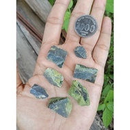 Bacan Package (6 Bacan doko cincau and 1 majiko - krecekan agate stone material original Ternatenatu