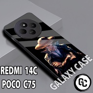 Glossy Softcase poco C75/case REDMI 14C Anime/casing poco C75/Case REDMI 14C glitter/case poco c75