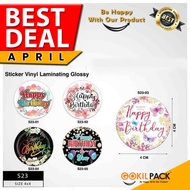 Sticker|Happy Birthday Stickers |Happy Birthday Sticker S23
