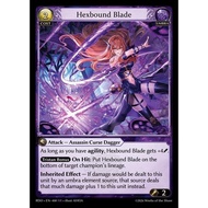Grand Archive TCG | Hexbound Blade (SR) | EN-400 — RDO Single Card