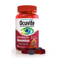 Ocuvite Vitamin & Mineral Supplement for Eye Health Adult Gummies, Contains Lutein & Zeaxanthin, Mix