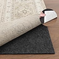 Deep Dream Dual Surface 5'x8' Rug Pad, Waterproof 1/8" Thick Felt + Natural Rubber Backing, Non Slip