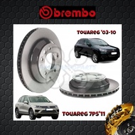 BREMBO Rear Brake Discs (2pcs) - Volkswagen Touareg 7LA ,7L6,7L7'03-10, Volkswagen Touareg 7P5'11