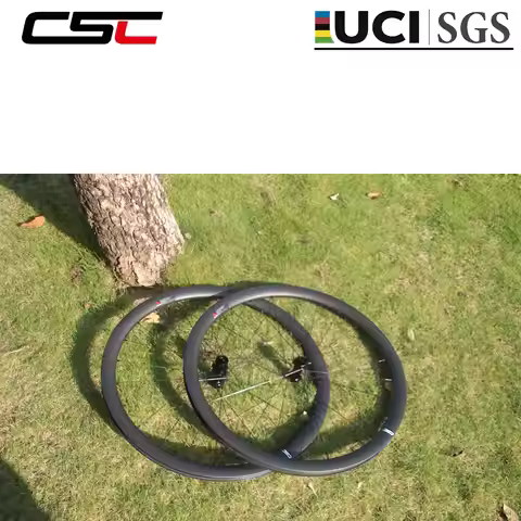CSC GRAVEL Carbon Wheelset 54T Ratchet System Disc Brake Cyclocross 700C Wheels Center Lock SHIMAN0