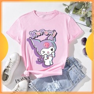 KATUN RKS Latest Girls' T-Shirt Kuromi Cute 30s Combed Cotton Material Fashion Kids A6 69