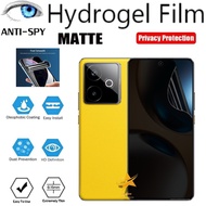Anti-scratch Spy Matte Hydrogel Film Privacy Screen Protector Realme GT 7 GT 7T GT 7 Dream Edition