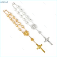 Catholic  Saint Benedict Travel for Protections Bead Bracelet for Women