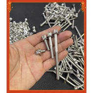 (Combo of 5-10 pieces) 6mm Stainless Steel Cylinder Screws Model S3 V2 Thai Salaya 6li10-90 for moto
