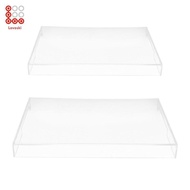 [Lovoski] Anti Cat Keyboard Cover Clear Acrylic Laptop Keyboard Protector Mechanical Keyboard Dust C