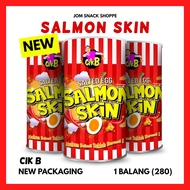 [24-Hours] Cik B Salmon Skin Salted Egg Food Makanan Viral Fish Skin CikB DSV