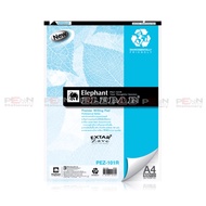ตราช้างสมุดฉีก สมุดรายงานมีเส้นตรงขนาด A4 กระดาษหนา70G 100แผ่น PEZ-101 R ราคา/1เล่ม