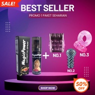 1 PAKET- MAGIC POWER ANTISEPTIC SPRAY 15 ML / TISU MAGIC SPRAY BOTOL 15ML SPRAY MAGIC POWER PRIA TAH