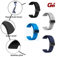 22mm 20mm Quick Release Rubber Band for Smartwatch Samsung Galaxy Watch FE/7/6/5/4 40mm 44mm Classic