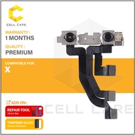 FRONT CAMERA KAMERA DEPAN MICROPHONE PROXIMITY SENSOR SPEAKER Compatible For IP 12 Pro Max 11 XS XR 