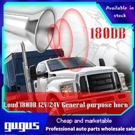 gugushop-my Automobile Air Horn Car 12.0V 24V Universal Loud Sound Waterproof Refitting 180DB Whisti