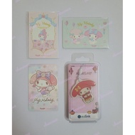 Sanrio my melody and my sweet piano ezlink card / led ezlink charm / simplygo led ez-link card