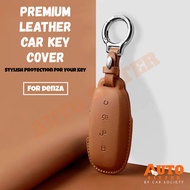 [Auto Sitter] Premium Leather Key Cover Denza D9 Leather Key Cover