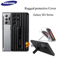 in stock Original Samsung Galaxy S21 Ultra 5G S21 5G Rugged Protective Cover Standing Case Shockproo