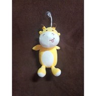 Cute Yellow Giraffe Hanging Plush Soft Toy