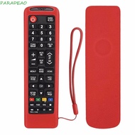 PARADEAO Remote Controller Protective Case Soft Anti-fall Shockproof For Samsung AA59-00786A Smart TV Remote Control Silicone Sleeve Protector