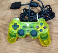 PS2日版周邊- 原廠手把 控制器，透明黃（瘋電玩）