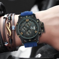 BELLEDA 9050 Jam Tangan Pria Chrono Aktif Tahan Air 100% Original Man Watch