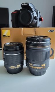 Nikon D5500 and Lenses