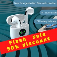 TWS pro4 digital display wireless earphone Bluetooth HiFi sports TWS display touch earbud headset