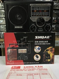 Radio Siêu Bền Shuae SW-999UAR hỗ trợ nghe USB thẻ nhớ TF thẻ nhớ SD Đài radio 4 bands FM-AM-SW1-SW