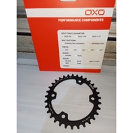 OXO Chainring 96 Round Asymmetric 32 T and 34 T