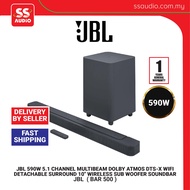 【 ORIGINAL 】JBL BAR 500 - 5.1-channel soundbar with MultiBeam & Dolby Atmos