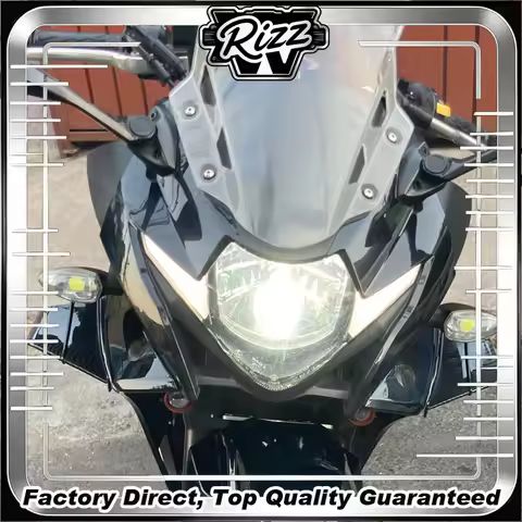 Universal Motorcycle Winglet Aerodynamic Wing Spoiler For HONDA CBR650R CBR650F CBR500R CBR1000RR Fo