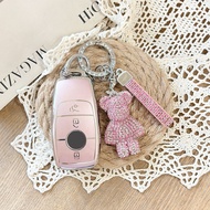 For Benz TPU Key Case Key Cover for Mercedes Benz Key Case C180 / C200 Cc /A Class / A200bag / GLC /