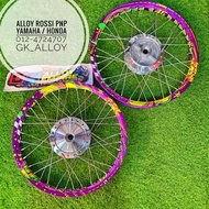 🔥🔥RIM ALLOY BOUSHI ROSSI PURPLE SIAP PASANG PNP MOTOR EX5 DREAM / Wave100 🔥🔥