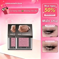 Eyeshadow RED CHAMBER Genuine Single Eyeshadow Shimmer Long Lasting Glowing Eyes Hot Trend