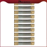 [Phenovo] 10pcs Flex Purse Frame Internal Flex Spring Clip For Purse Making Supplies DIY