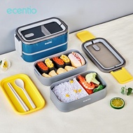 Ecentio 1.6L Lunch Box 2 Layers Lunch Box 2 Layers Lunch Box