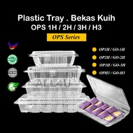 Benxon Go OPS Container Clear Tray Bekas Kuih Plastc Tray OPS 1H 2H 3H H3