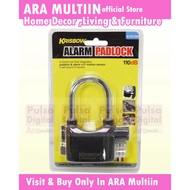 ACE Krisbow Padlock with Anti-Theft Alarm / Anti-Theft Alarm Padlock / Alarm Padlock