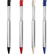 4 Pcs 3DS Metal Stylus Pen Set, Retractable Replacement Stylus Compatible with Nintendo 3DS, 4in1