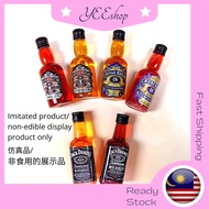 | Cake Decoration | Non-edible Imitated Miniature Liquor Bottle Display Father's Day Cake Topper 非食用仿真酒瓶父亲节蛋糕装饰摆件