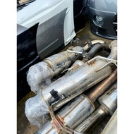 kakimoto regu 06 r halfcut muffler 2.3 inch inlet