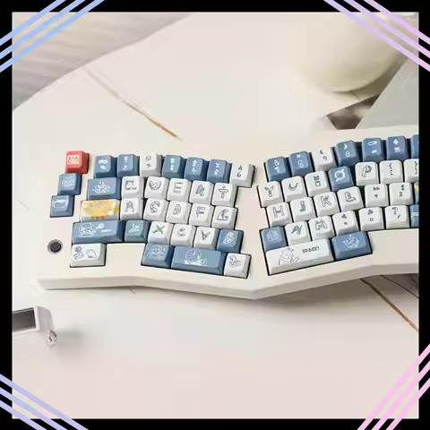 CIDOO ABM066 Mechanical Keyboard Kit Small Color Screen Three Mod Low Delay Gaming Keyboard Gasket H